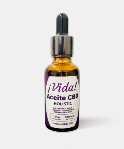 Aceite CBD - ¡VIDA! 30 ml.