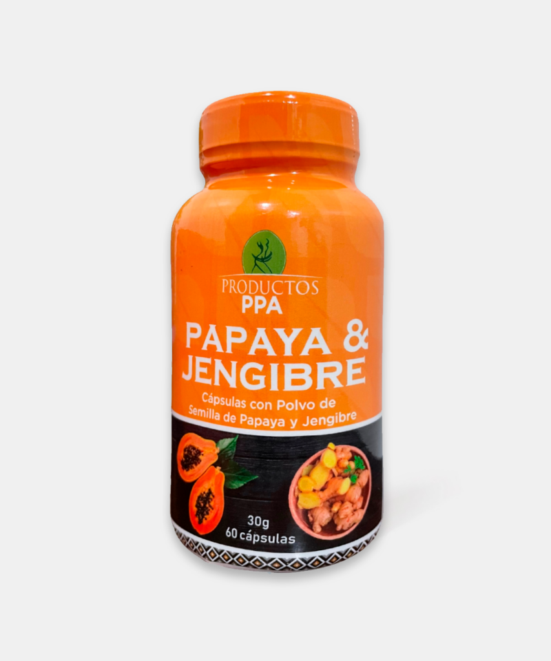Papaya y Jengibre 60 cápsulas