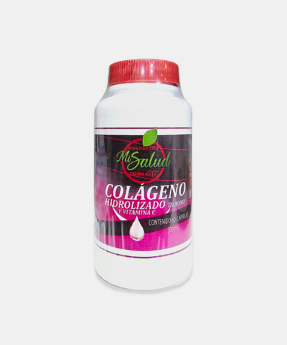 Colágeno Hidrolizado y Vitamina C 60 cápsulas