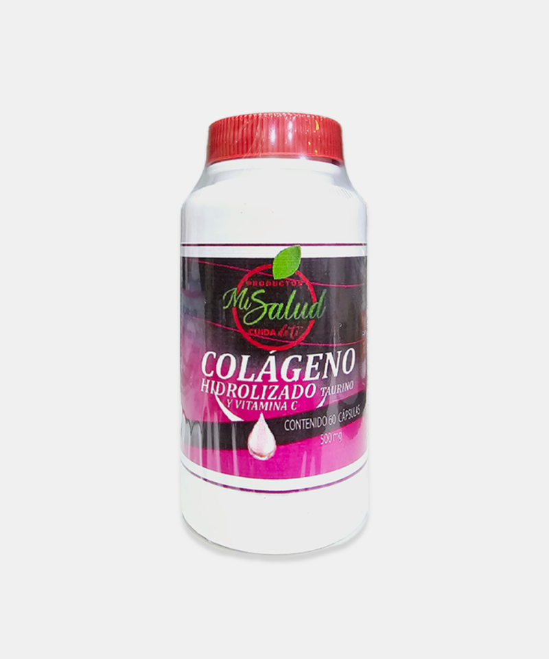 Colágeno Hidrolizado y Vitamina C 60 cápsulas